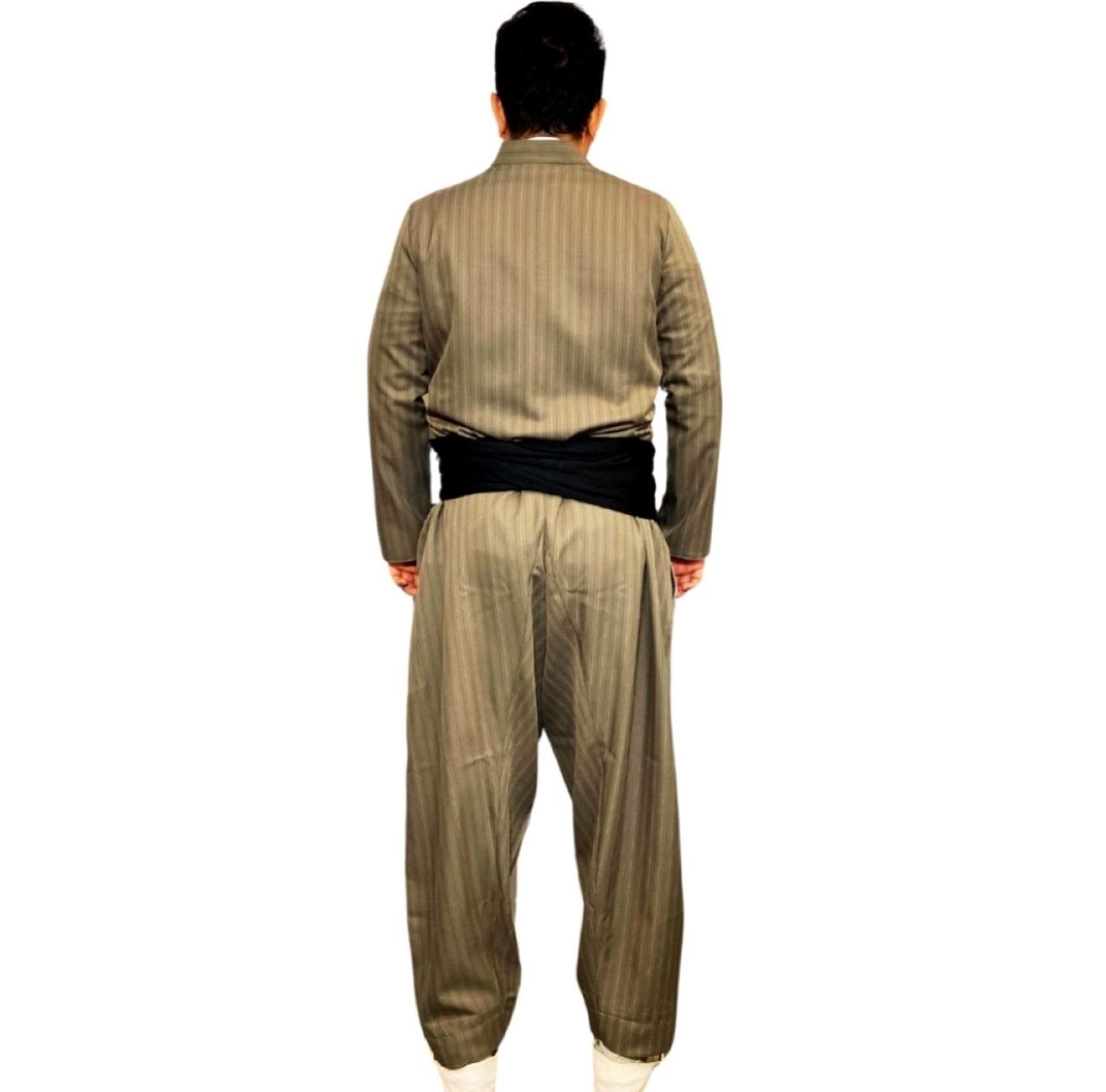 Kurdish Clothes with Pishtwen Striped for Man – Bronze