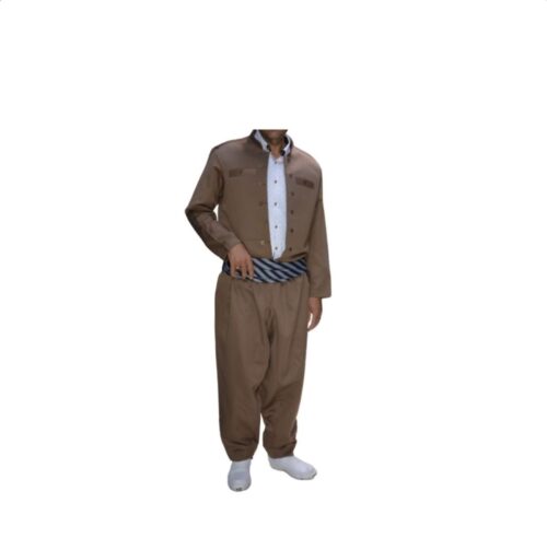 Kurdish Clothes with Pishtwen for Man – Brown