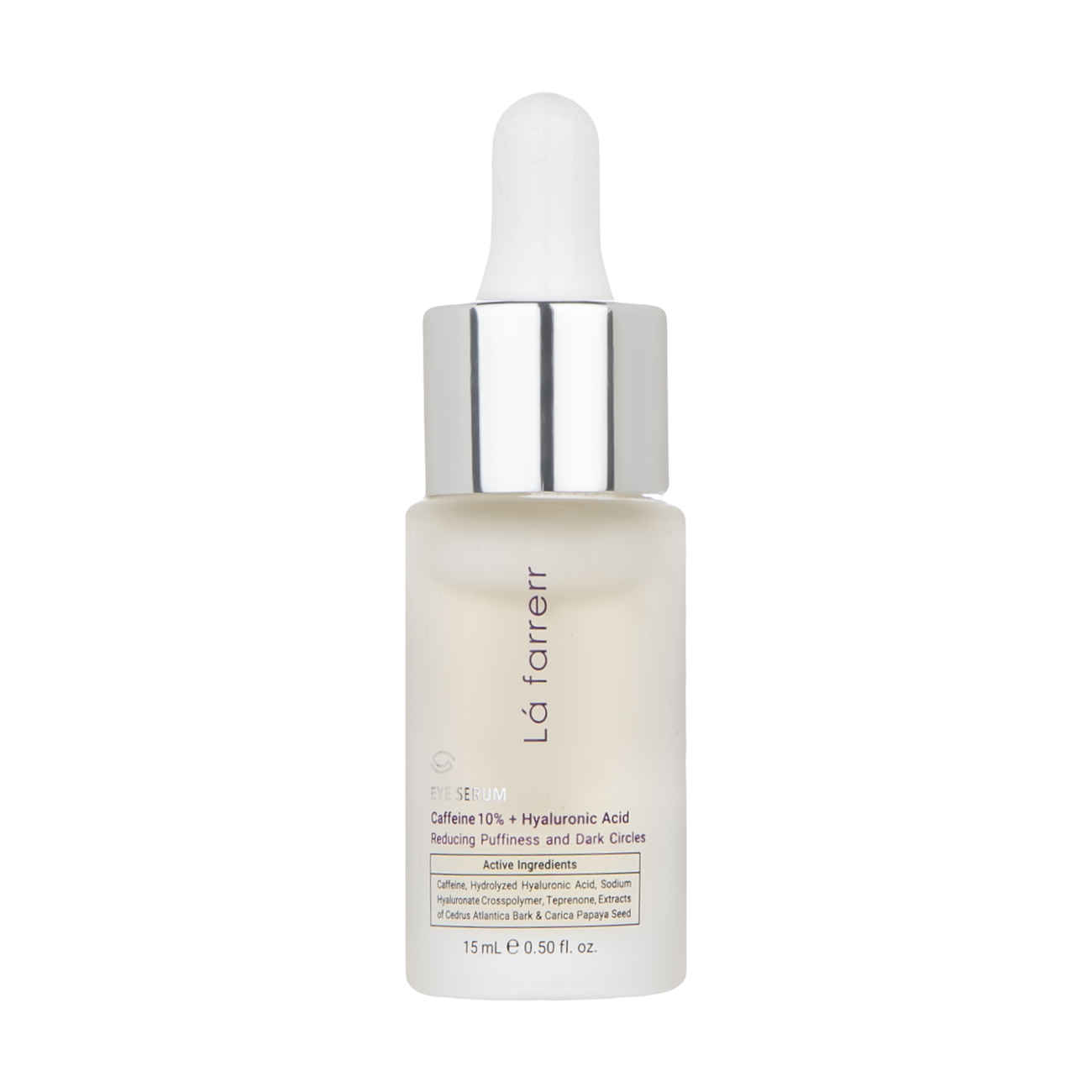 Lá Farrerr Caffeine & Hyaluronic Acid Eye Serum - Revitalize Your Eyes