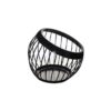 Metal Wire Fruit Basket Chic & Luxe in Black