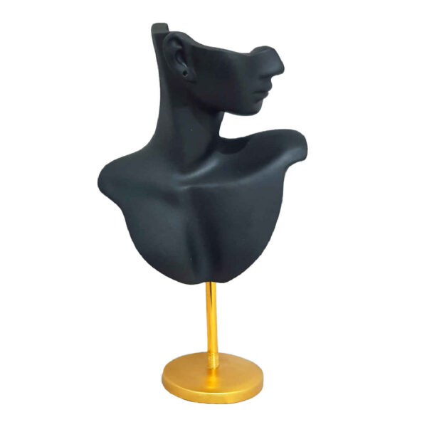 Minimalist Jewelry Holder and Organizer with Gold Base