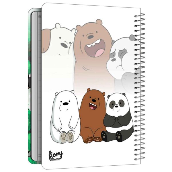 Notebook in We Bare Bears Design