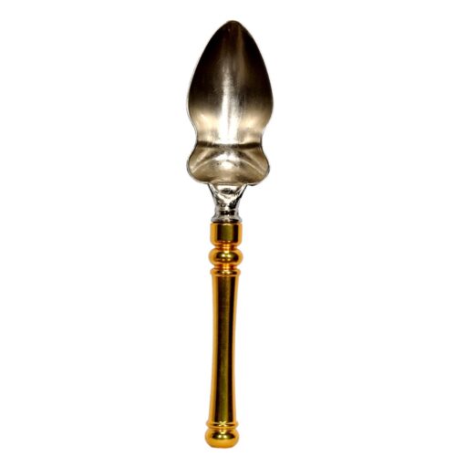 Nut Serving Spoon Functional and Elegant in Golden