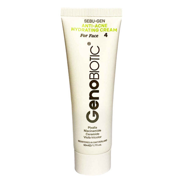 Oil-Free Hydrating Anti-Acne Cream - Geno Biotic (50 ml)