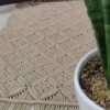 Persian Boho Luxe Handwoven Macrame Floor Rug
