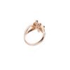 Persian Brass Ring for Women with Flower Design