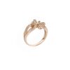 Persian Brass Ring for Women with Flower Design