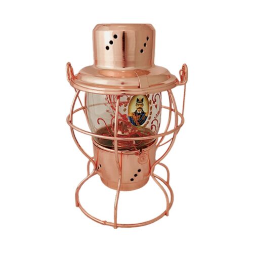 Persian Copper Oil Lamp Traditional & Hammered