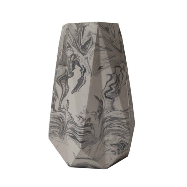 Persian Elegance Concrete Vase Handcrafted