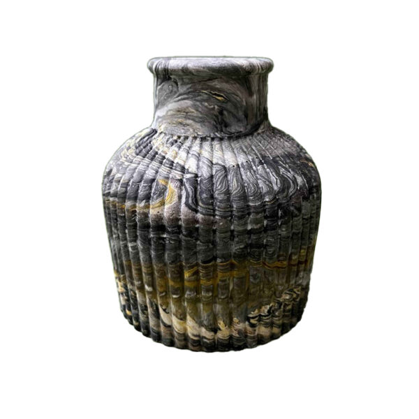 Persian Elegance Concrete Vase Handcrafted Chic & Luxe