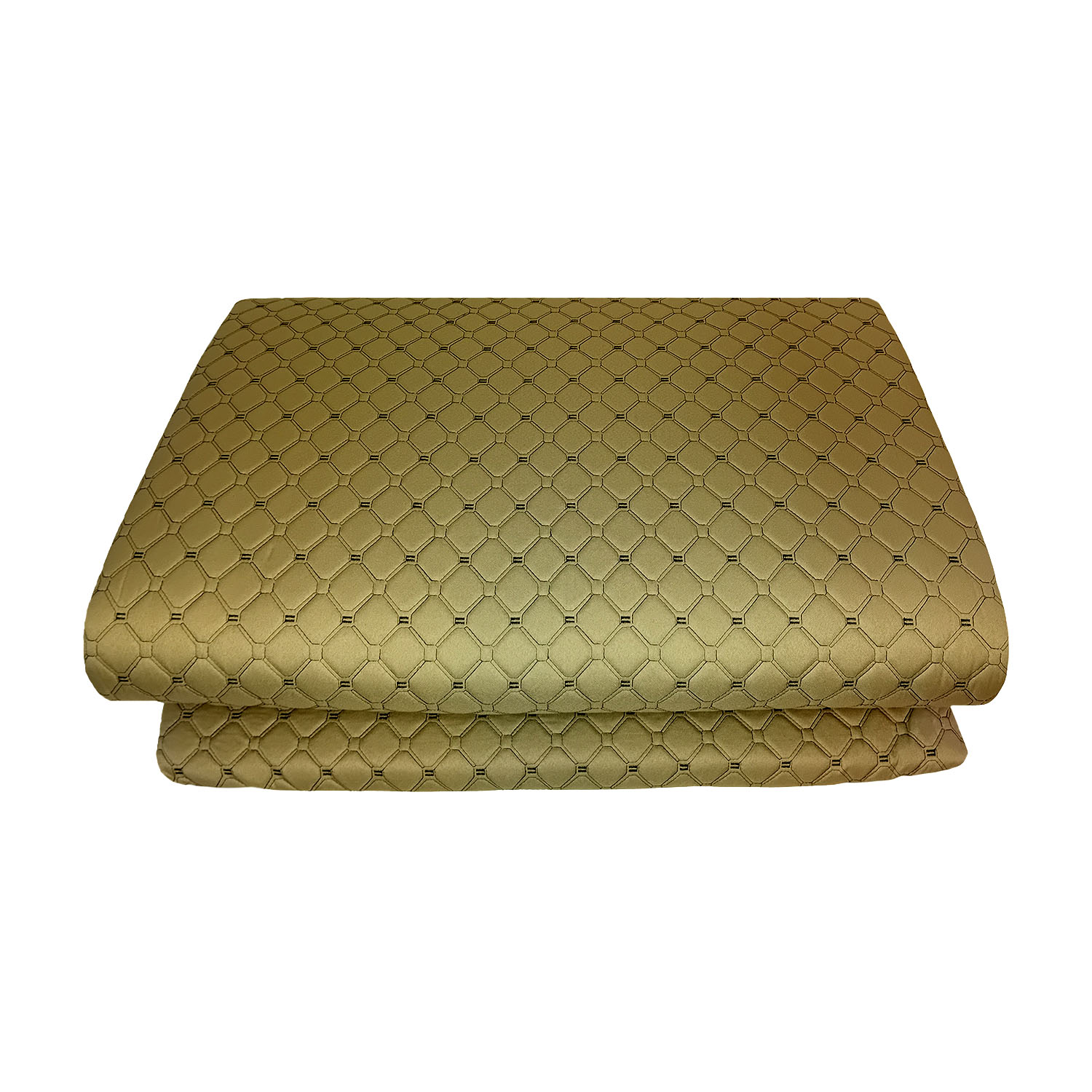 Floor Single Size Sleeping Mattress with Pillow in gold