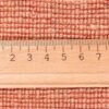 Persian Gabbeh Wool Rug Handwoven in Fars Striped Orange