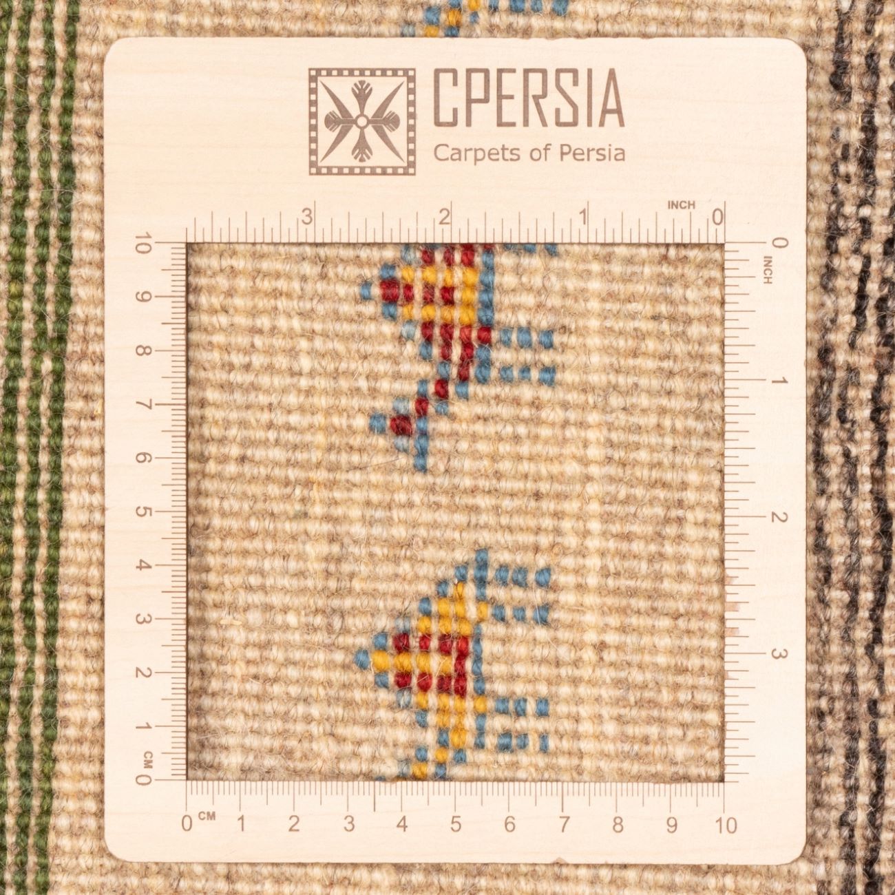 Persian Gabbeh Wool Runner Rug Handwoven in Fars Animal & Tree Motifs