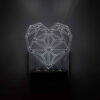 LED Night light with Hearth Design Wall-Mounted Model
