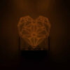 LED Night light with Hearth Design Wall-Mounted Model