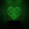 LED Night light with Hearth Design Wall-Mounted Model
