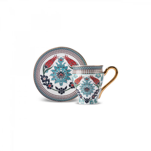 Persian Masterpiece Porcelain Tea & Coffee Set