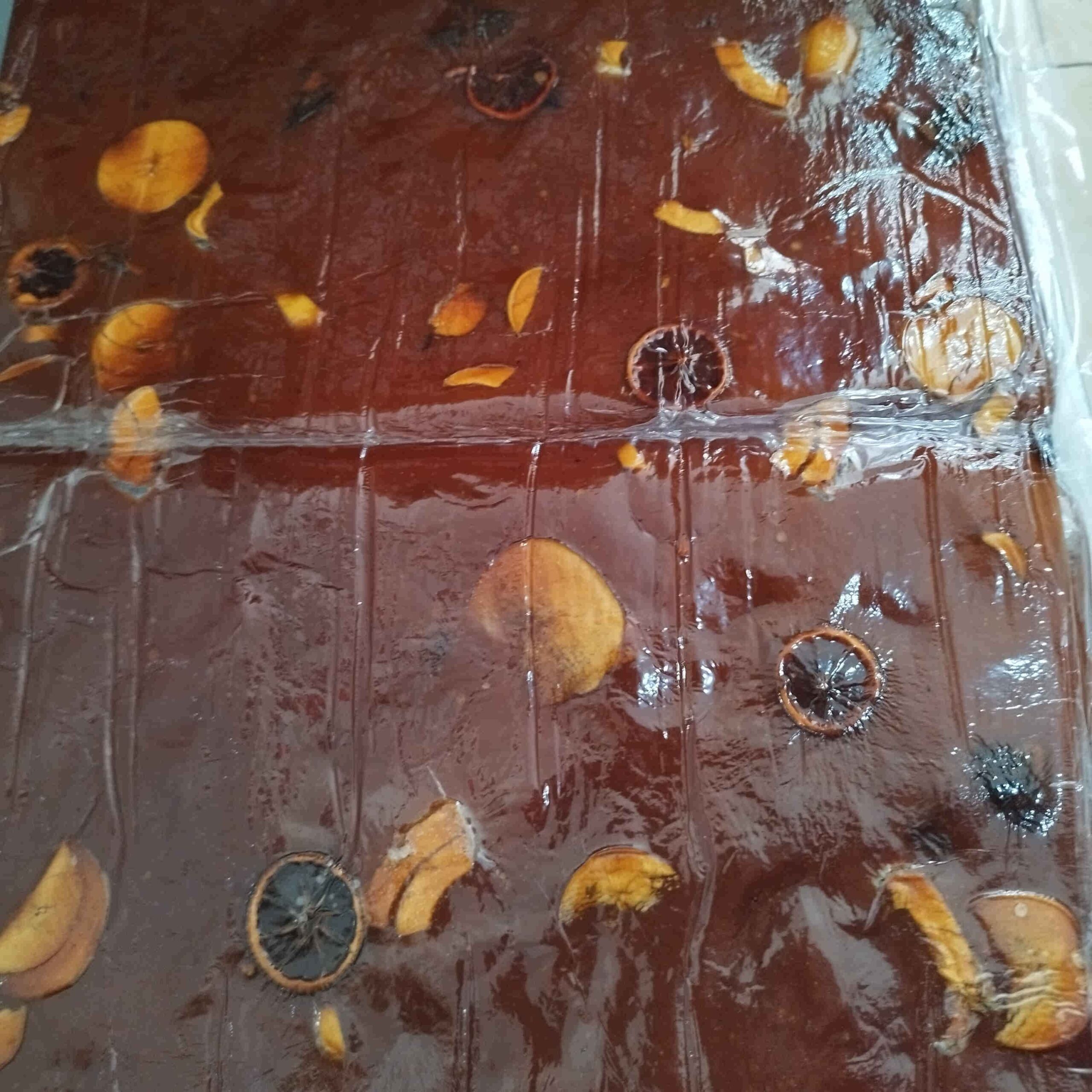 Persian Homemade Mixed-Fruit Lavashak with Fruit Chunks, 800g