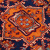 Persian Wool Carpet Hand-Knotted in Isfahan Herati Orange