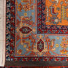 Persian Wool Carpet Hand-Knotted in Isfahan Herati Orange