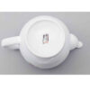 Porcelain Serving Teapot with Floral Design in White