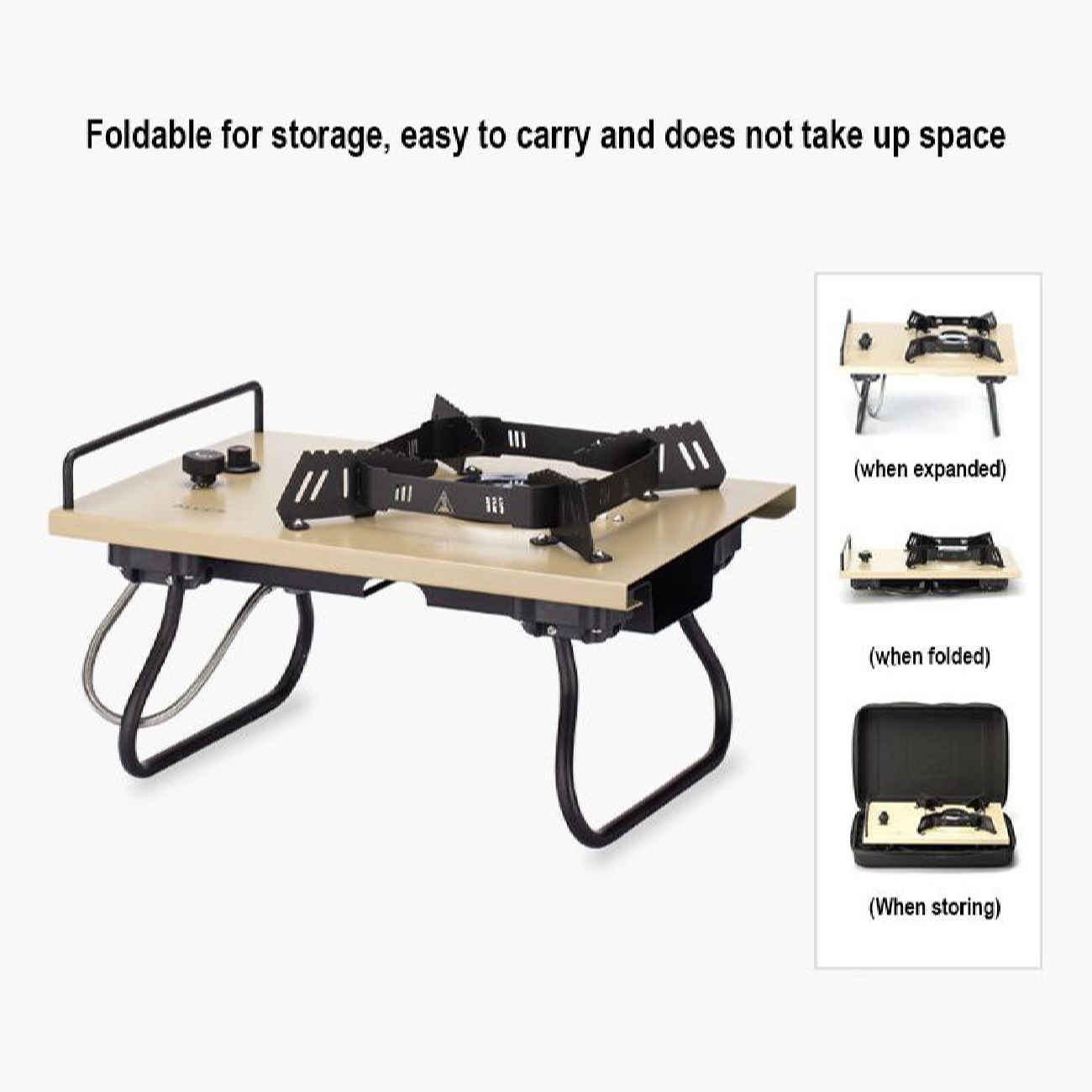 Portable Camping Stove by Alux – Compact & Durable