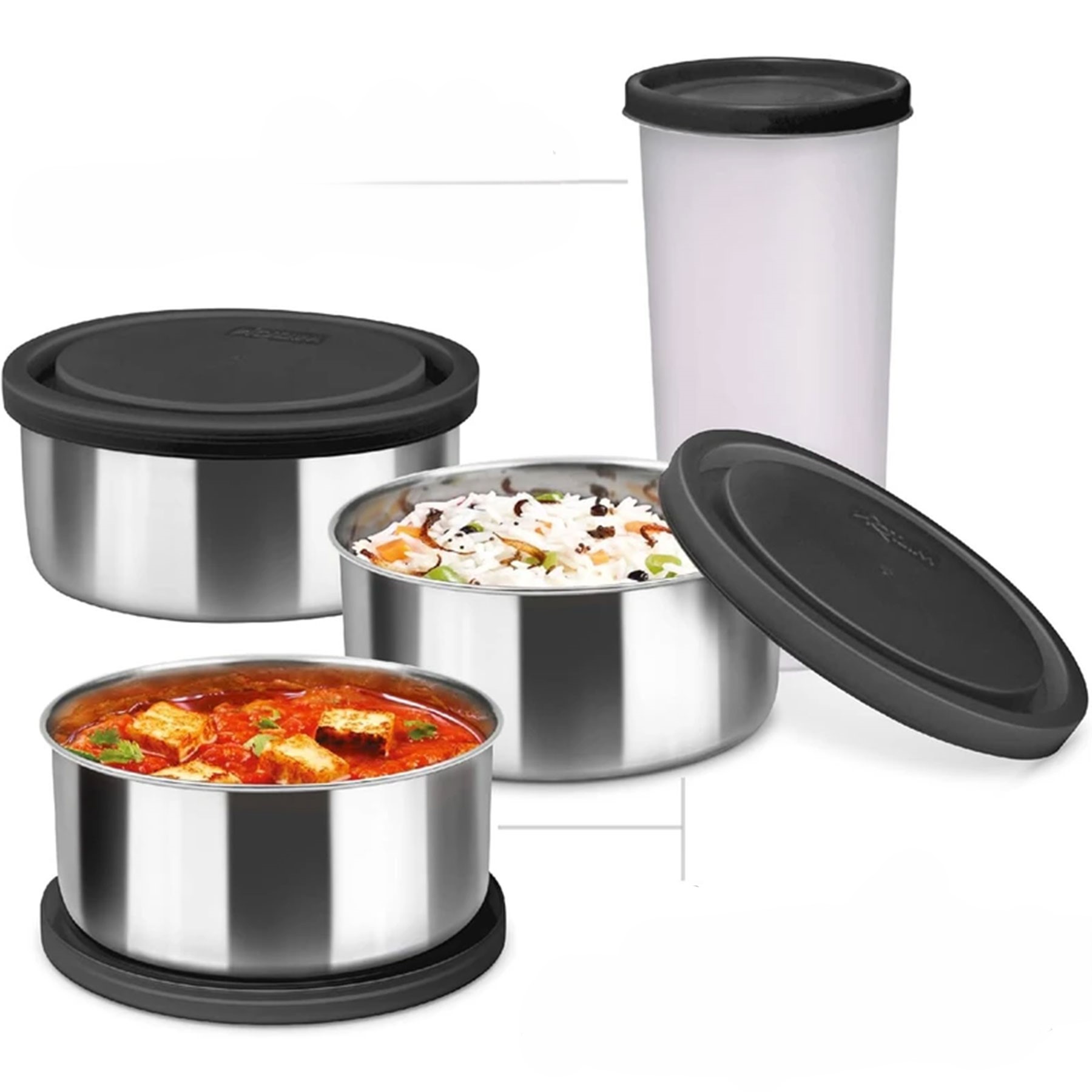 Portable Camping Tableware Set of 5 Compact and Convenient