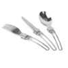 Portable Camping Tableware & Cutlery Set of 4