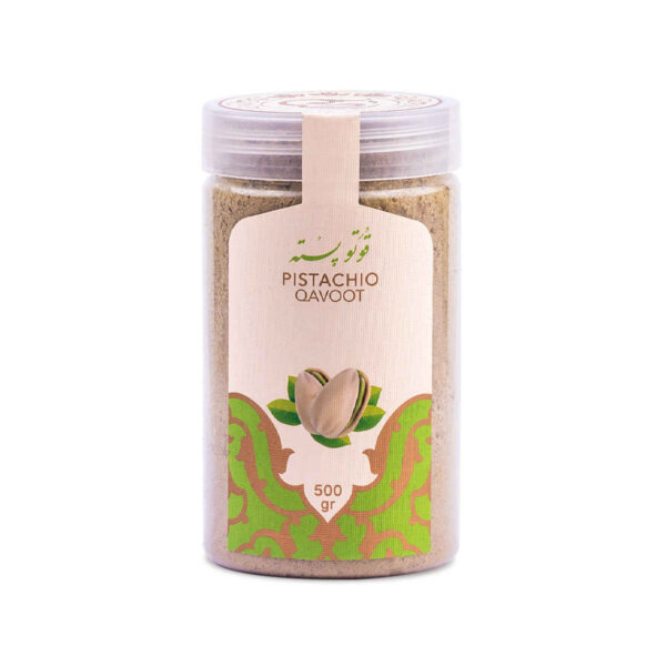 Qawoot Powder - Natural Energy Booster with Pistachio & Cardamom Flavor, 500 grams