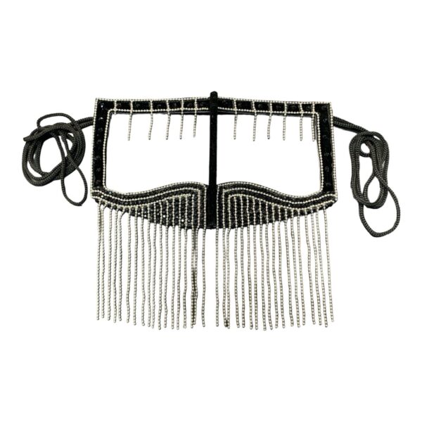 Rhinestone Battoulah A Touch of Handcrafted Gulf Burqa