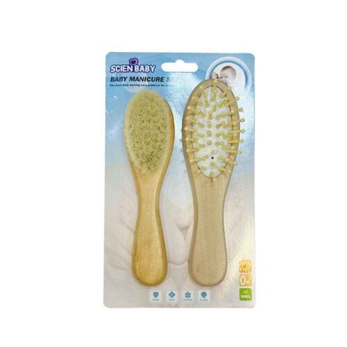 Scien Baby Woody- Brush Set – 2 Pieces
