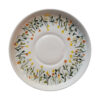 Serving Ceramic Tray Artistic Hand Painted with Floral Design