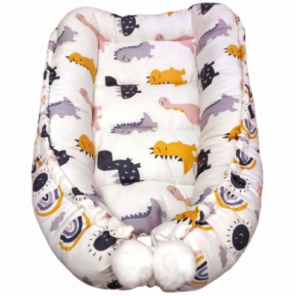 Shailyy Baby Sleeping Nest Mattress- Dinosaur Model