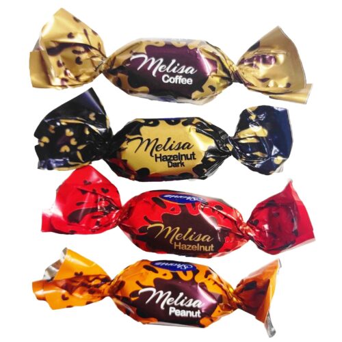 Shoniz Wrapped Chocolate with four flavors – Melisa 1000 grams