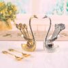 Stainless Steel Bar Spoon Set 6 Pieces with Holder
