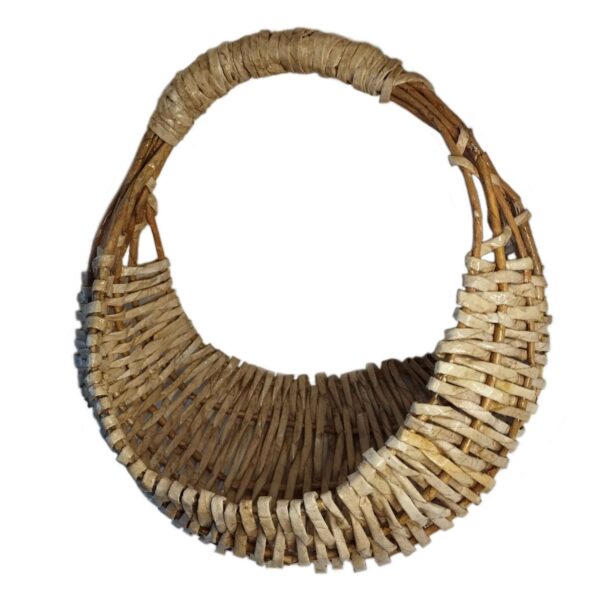 Versatile Handwoven Wicker Basket with Handle