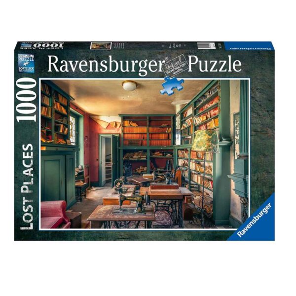 1000-Piece Jigsaw Puzzle-The Secret of the Castle Library