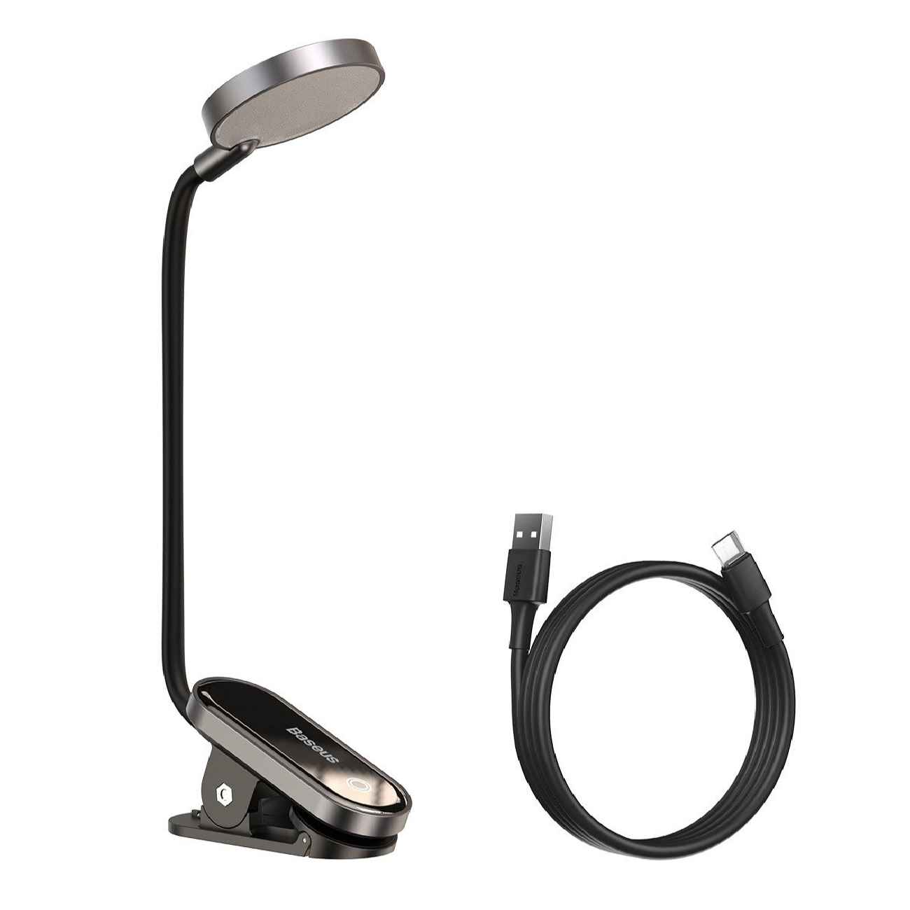 Metal Adjustable Desk Lamp – Clip-On Mini Reading Light – Compact and Convenient