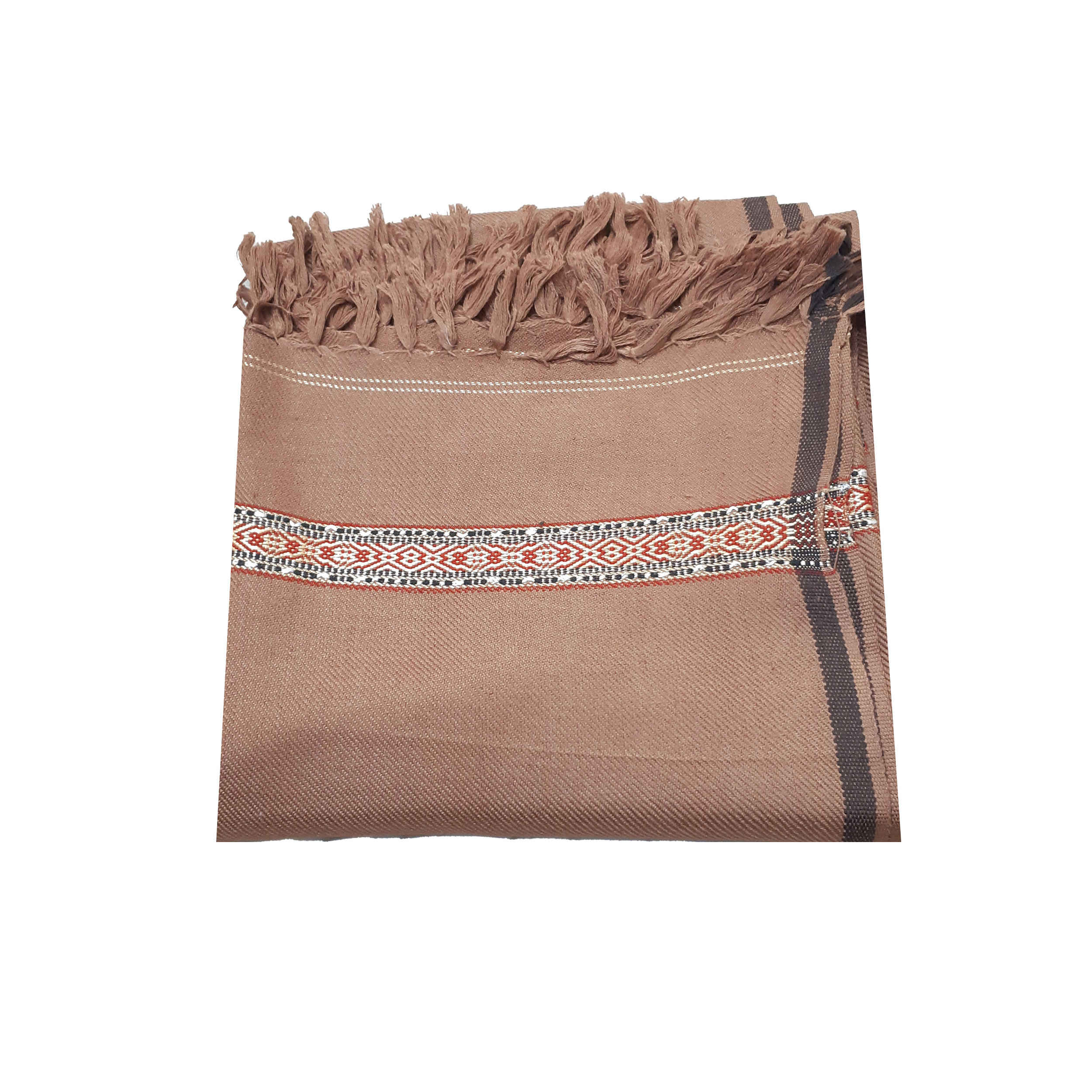 Afghan Wool Blanket - Lightweight & Elegance for Year-Round Comfort