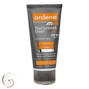 Ardene SPF50 Colorless Sunscreen Cream for All Skin Types, Hypoallergenic (pack of 2)