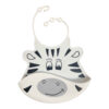 Baby Bib - Durable & Waterproof for Everyday Use in White