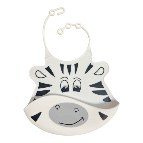 Baby Bib – Durable & Waterproof for Everyday Use in White