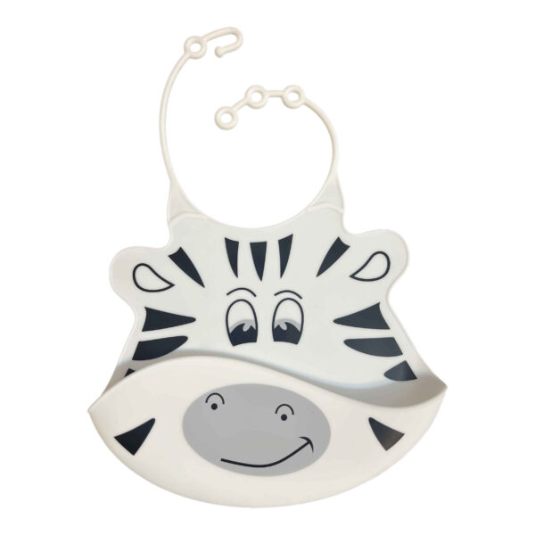 Baby Bib - Durable & Waterproof for Everyday Use in White