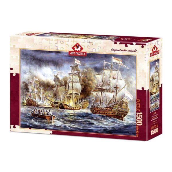 Battle of the High Seas 1500-Piece Historical Jigsaw Puzzle