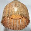Handmade Woven Pendant Light - Fringe Hemp Ceiling Lamp