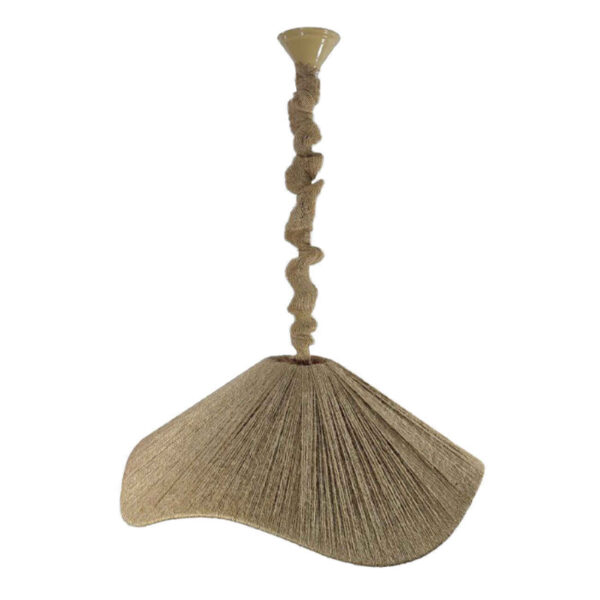 Handmade Woven Pendant Light – Modern Minimalist Design