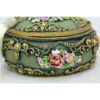 Charming Vintage Jewelry Box with Floral Design - Organize Your Treasures