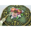 Charming Vintage Jewelry Box with Floral Design - Organize Your Treasures