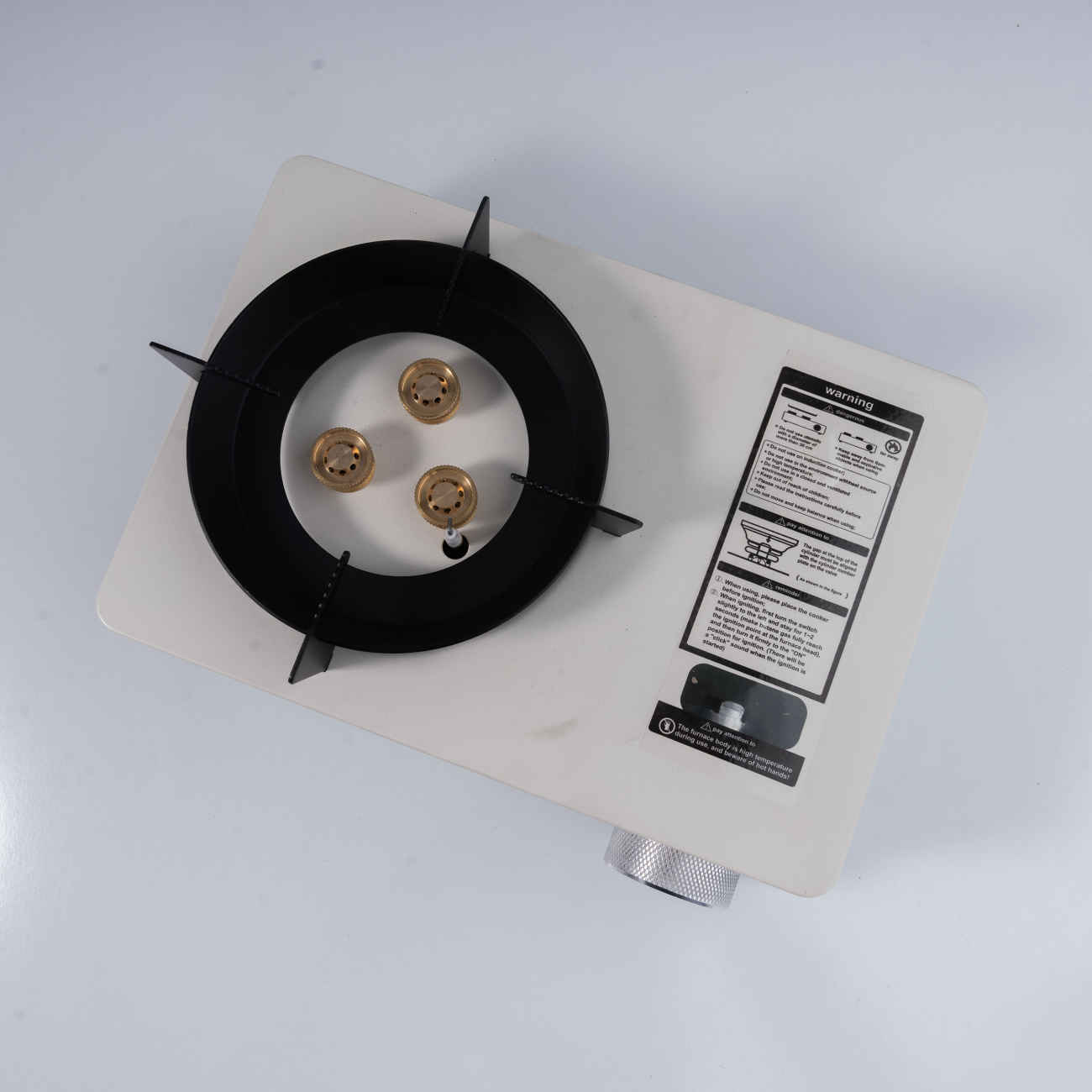 Compact Camping Gas Stove with Powerful Burners