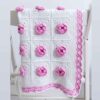 Handwoven Crocheted Baby Bedspread - A Perfect Blend of Comfort and Style